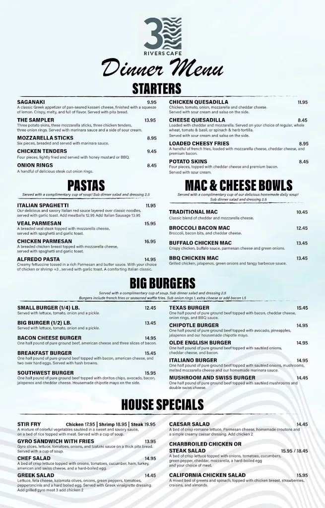 Menu_3 Rivers Café_Channahon, IL_image_old_1