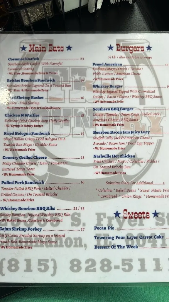 Menu_Tru Country Bar and Grill_Channahon, IL_image_old_2