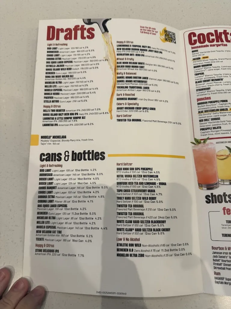 Menu_Buffalo Wild Wings_Chicago Ridge, IL_image_old_1