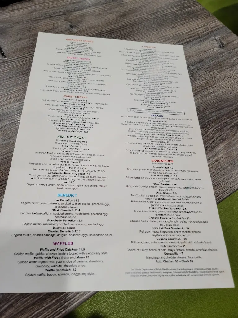 Menu_Rosemary Cafe_Joliet, IL_image_old_3