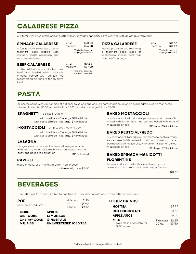 Menu_Cemeno's Pizza_Joliet, IL_image_old_3