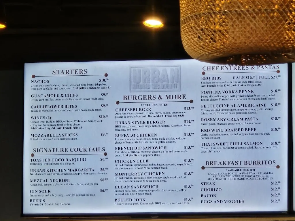 Menu_Urban Kitchen_Crest Hill, IL_image_old_2