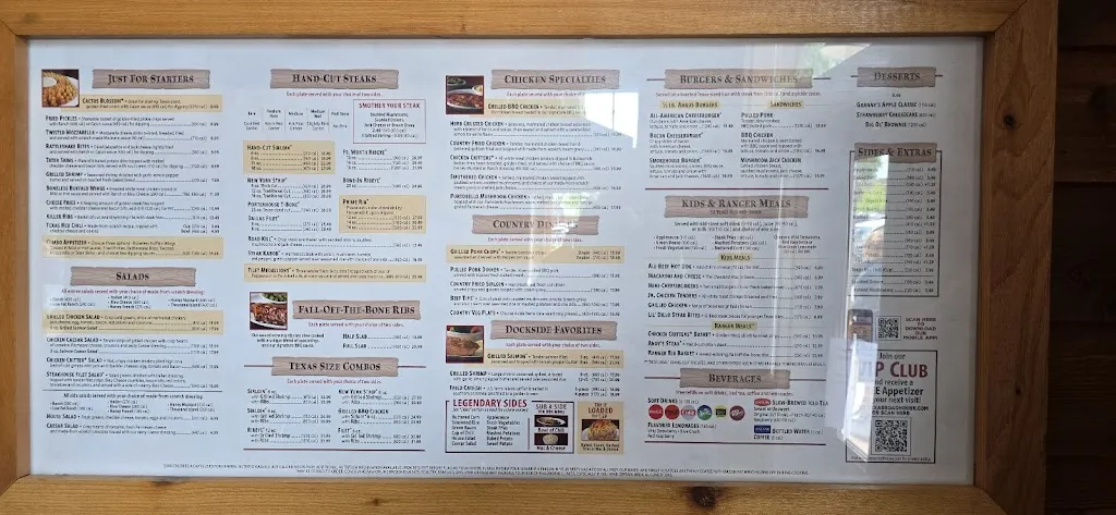 Menu_Texas Roadhouse_Joliet, IL_image_old_1