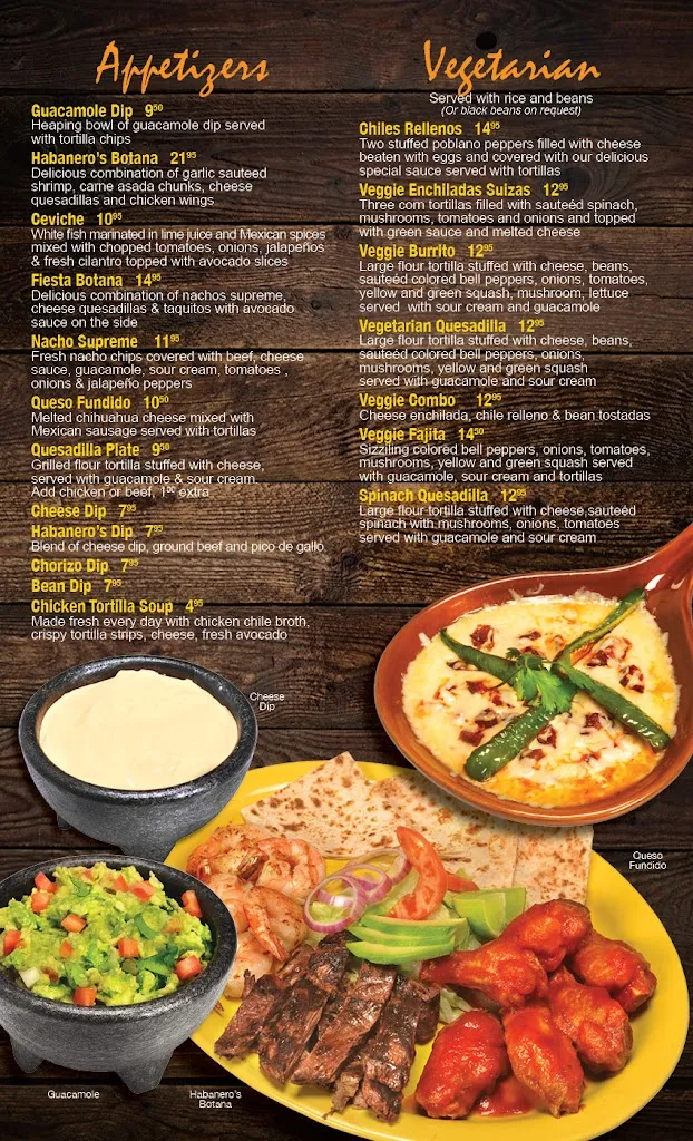 Menu_Habanero Mexican Fine Cuisine_Joliet, IL_image_old_2