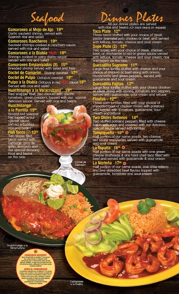 Menu_Habanero Mexican Fine Cuisine_Joliet, IL_image_old_3
