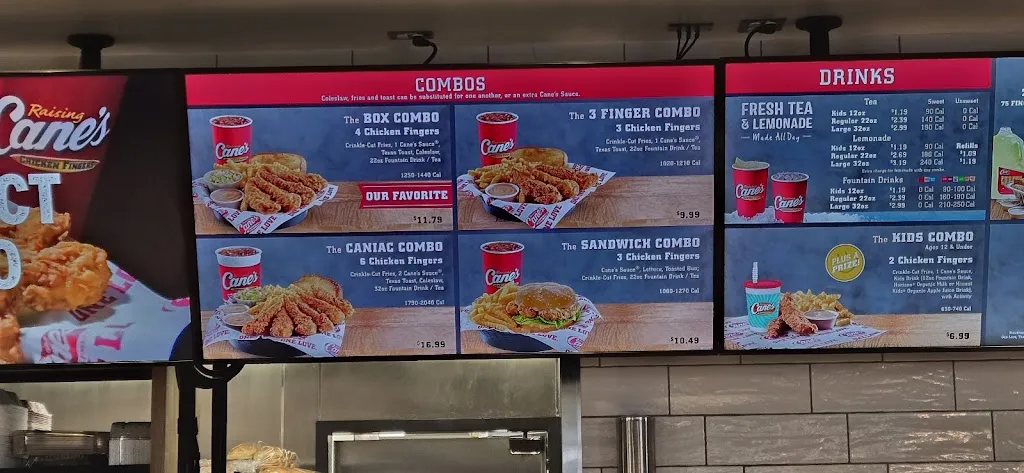 Menu_Raising Cane's Chicken Fingers_Joliet, IL_image_old_3