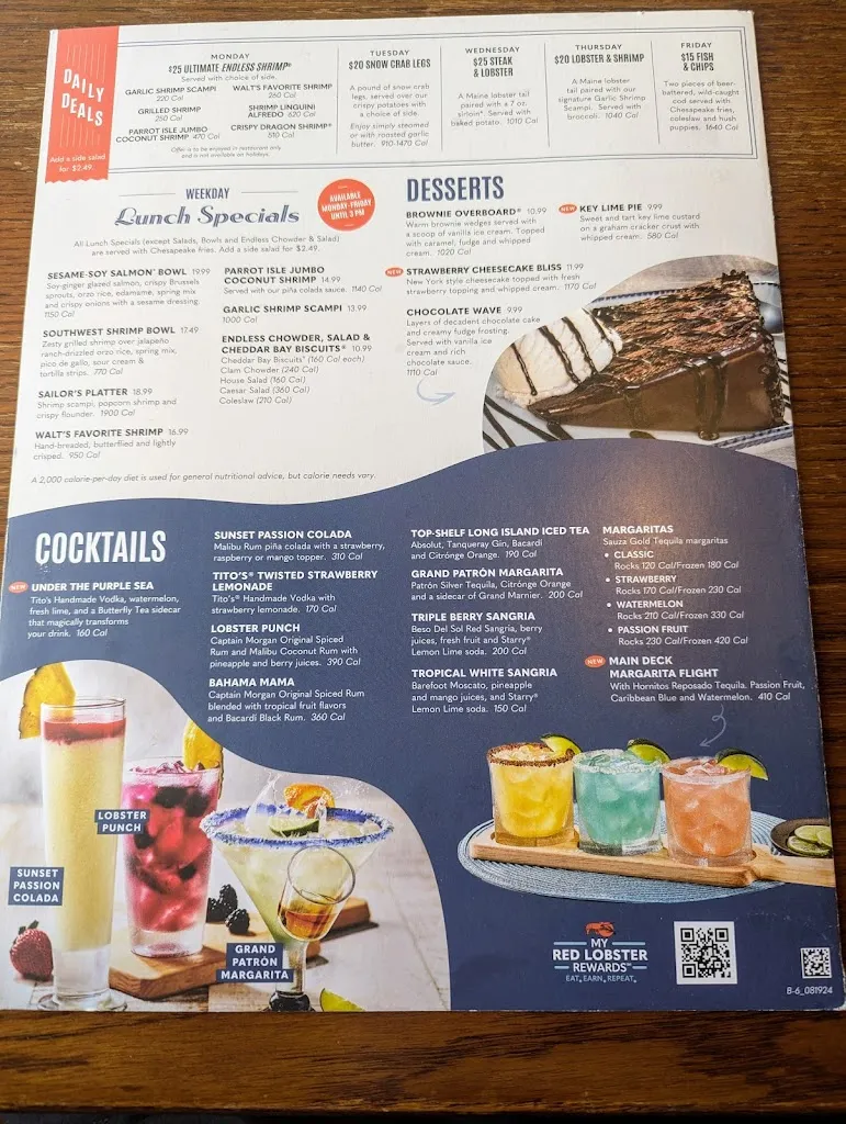 Menu_Red Lobster_Joliet, IL_image_old_3