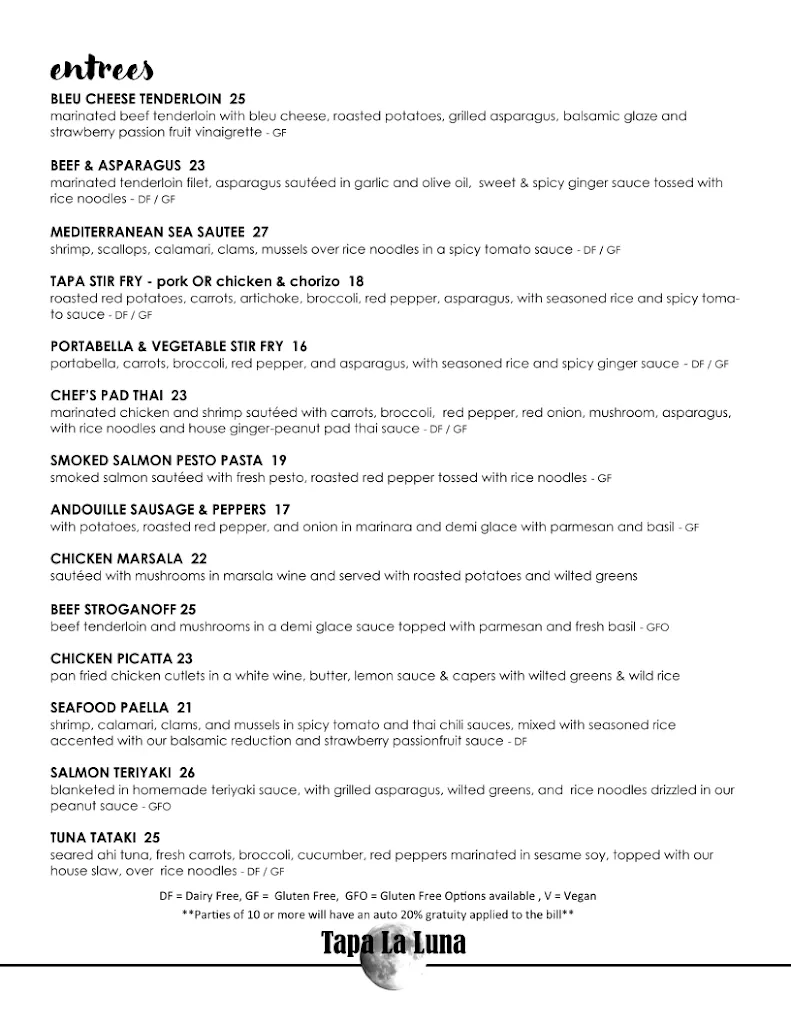 Menu_Tapa La Luna_DeKalb, IL_image_old_1