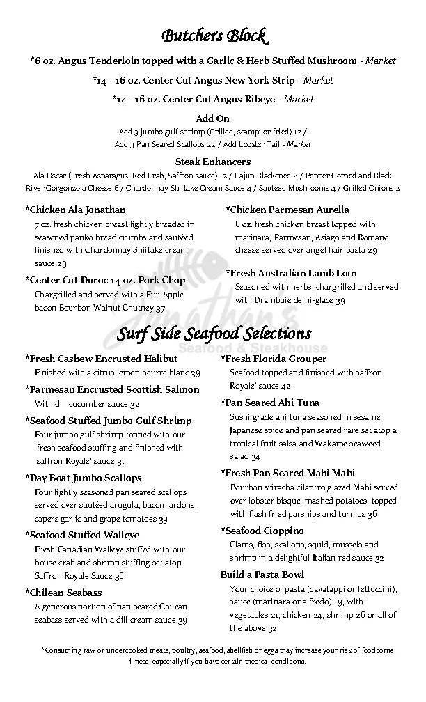 Menu_Jonathan's on Brick Street_Delavan, WI_image_old_2