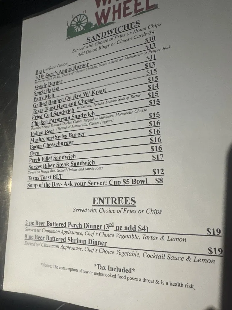 Menu_Wagon Wheel Delavan_Delavan, WI_image_old_3