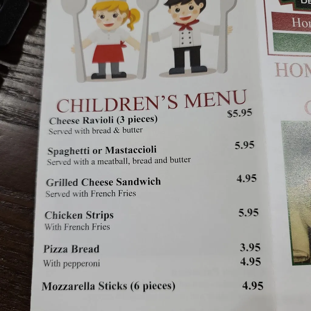 Menu_Riga-Tony's Delicatezzi Italiano_Delavan, WI_image_old_1