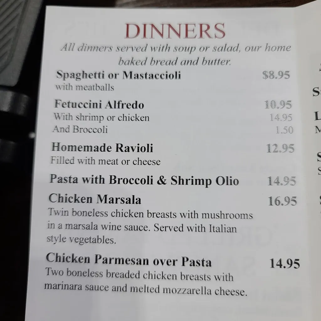Menu_Riga-Tony's Delicatezzi Italiano_Delavan, WI_image_old_3