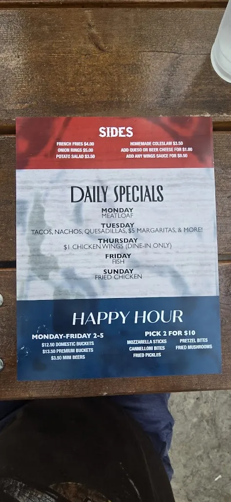 Menu_Triple Lakes Tavern_Dupo, IL_image_old_3