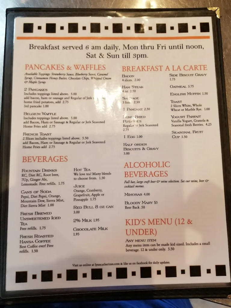 Menu_Lynn Catherines_Fox Lake, IL_image_old_3