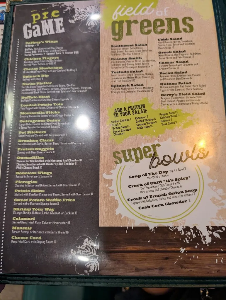 Menu_Caffrey's_Forked River, NJ_image_old_3