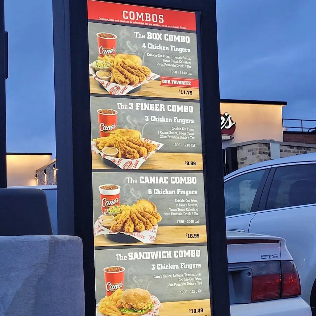 Menu_Raising Cane's_Gurnee, IL_image_old_2