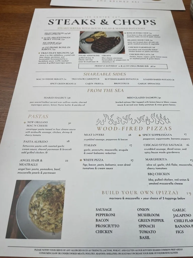 Menu_129 Center Cut_Grayslake, IL_image_old_1