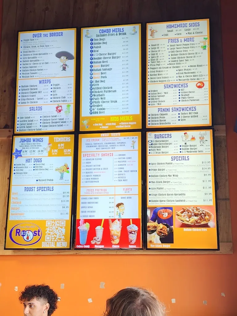 Menu_Roost 83 Chicago Style Grill_Grayslake, IL_image_old_3