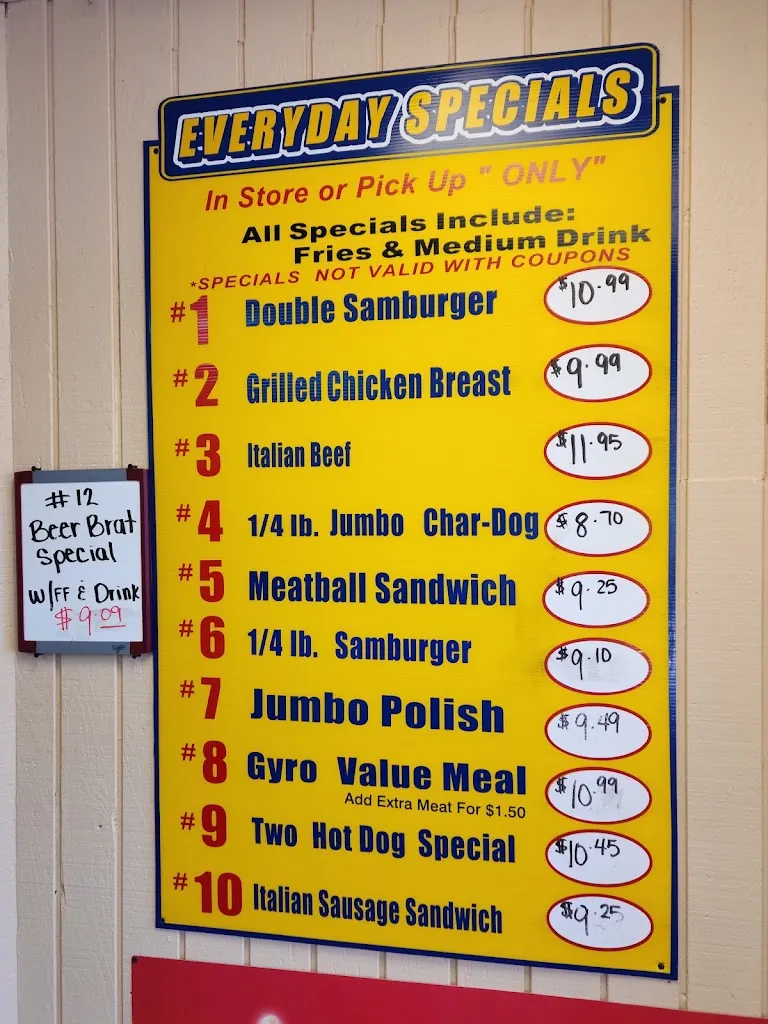Menu_Sammies Grayslake_Grayslake, IL_image_old_1