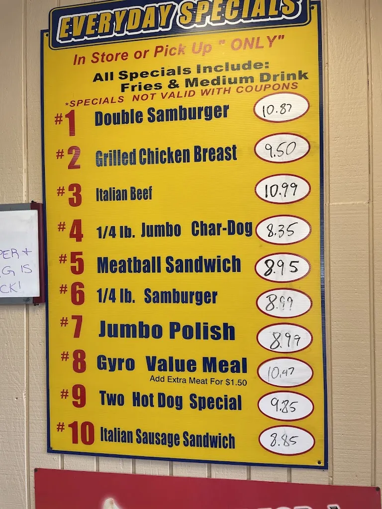 Menu_Sammies Grayslake_Grayslake, IL_image_old_3