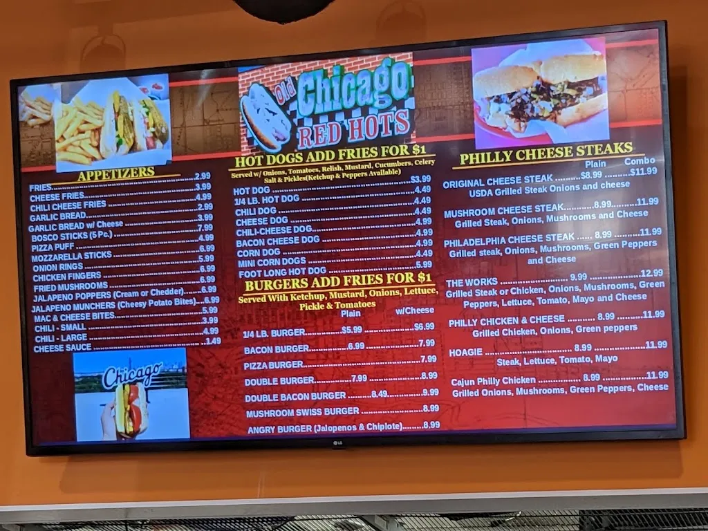 Menu_Old Chicago Red Hots of Hainesville_Hainesville, IL_image_old_3