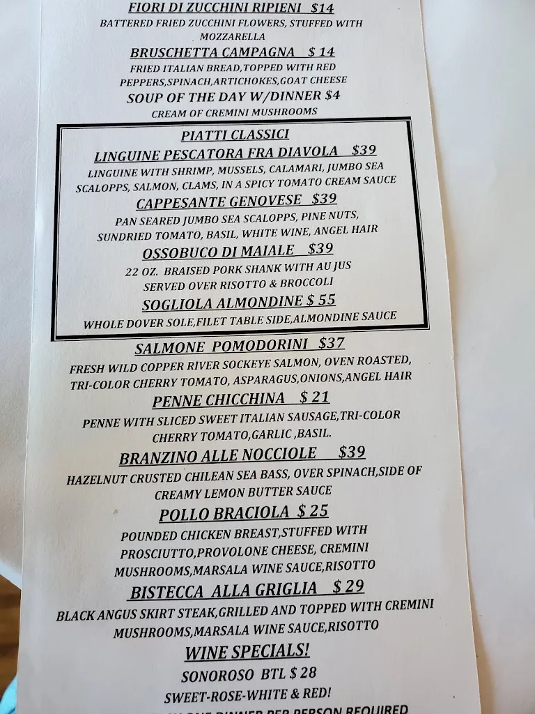 Menu_DiBenedetto Trattoria_Hoffman Estates, IL_image_old_1