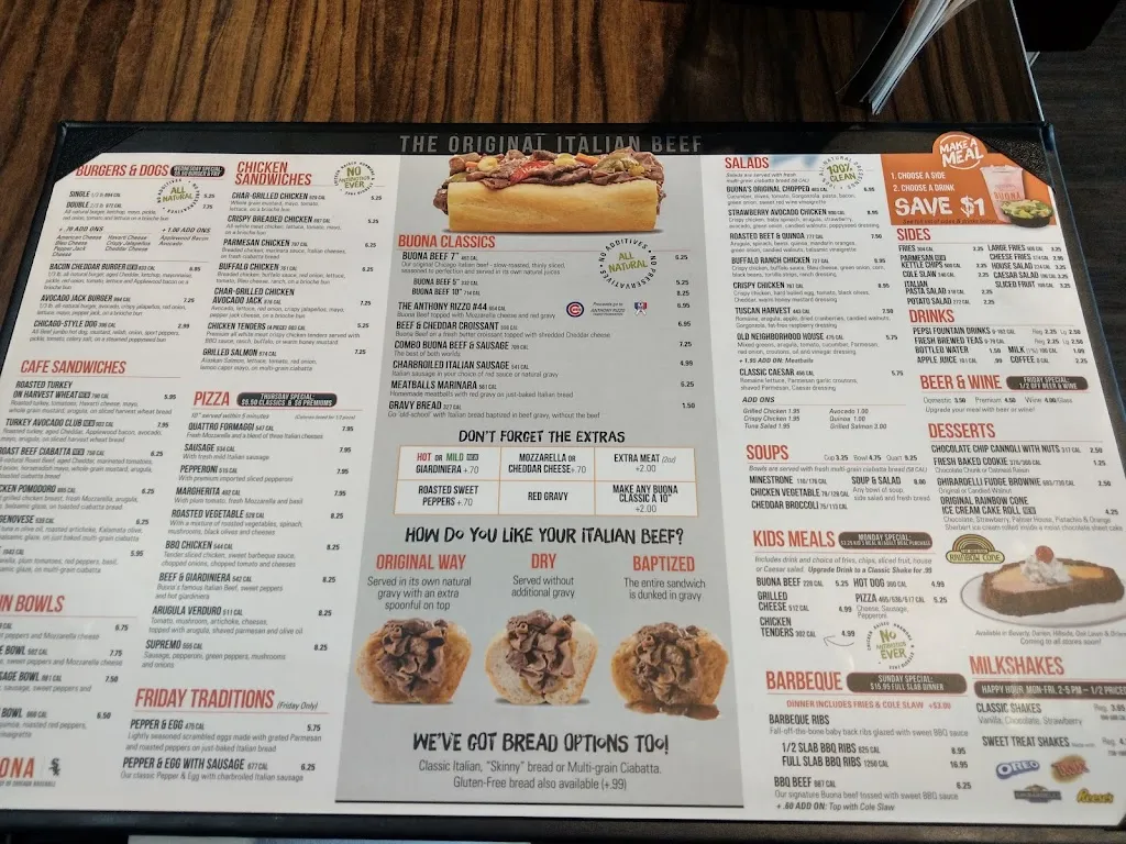 Menu_Buona_Itasca, IL_image_old_2