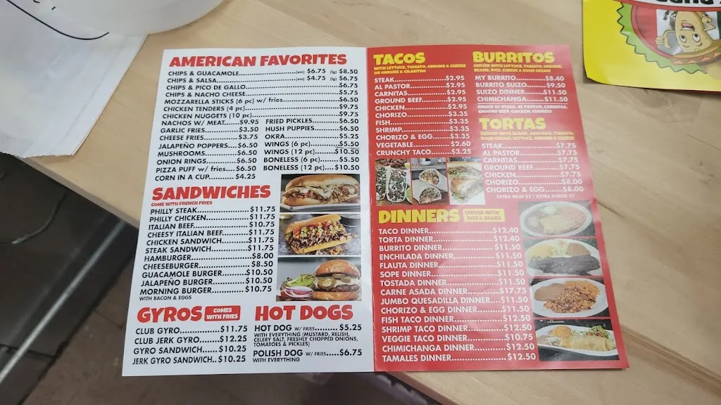 Menu_My Burrito inc_Justice, IL_image_old_1