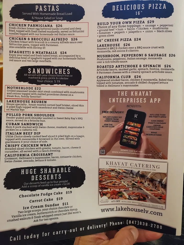 Menu_LakeHouse Restaurant_Lake Villa, IL_image_old_3