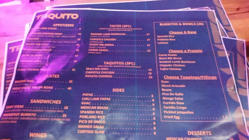 Menu_Taquito_lot 116 Clifton Ave, Lakewood_image_old_2