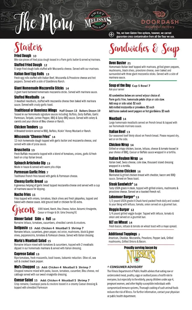 Menu_Sweet Melissa's Pizza & Pub_Lakemoor, IL_image_old_3