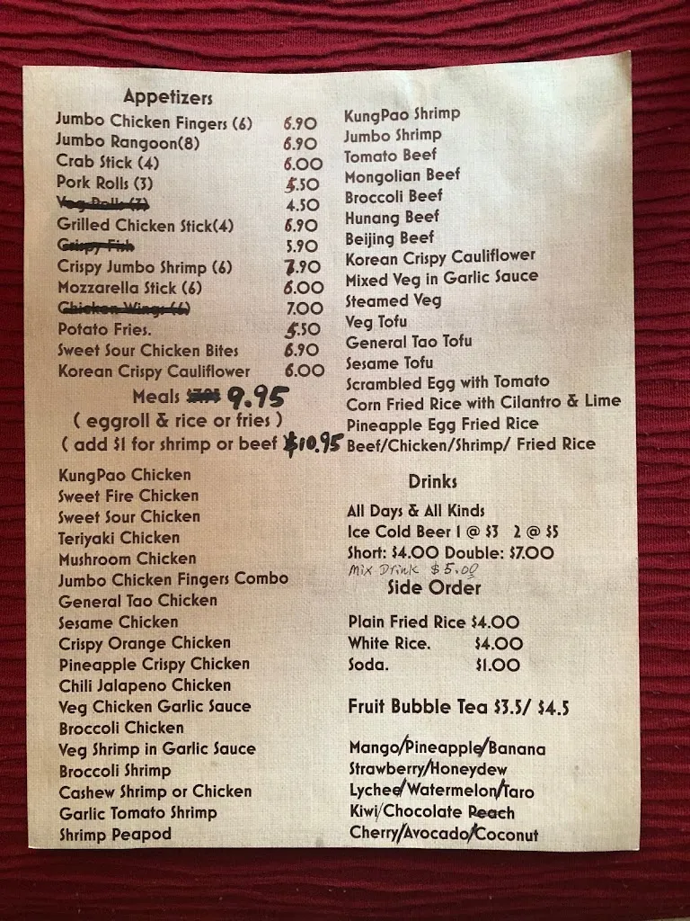 Menu_Red House_Lakemoor, IL_image_old_1