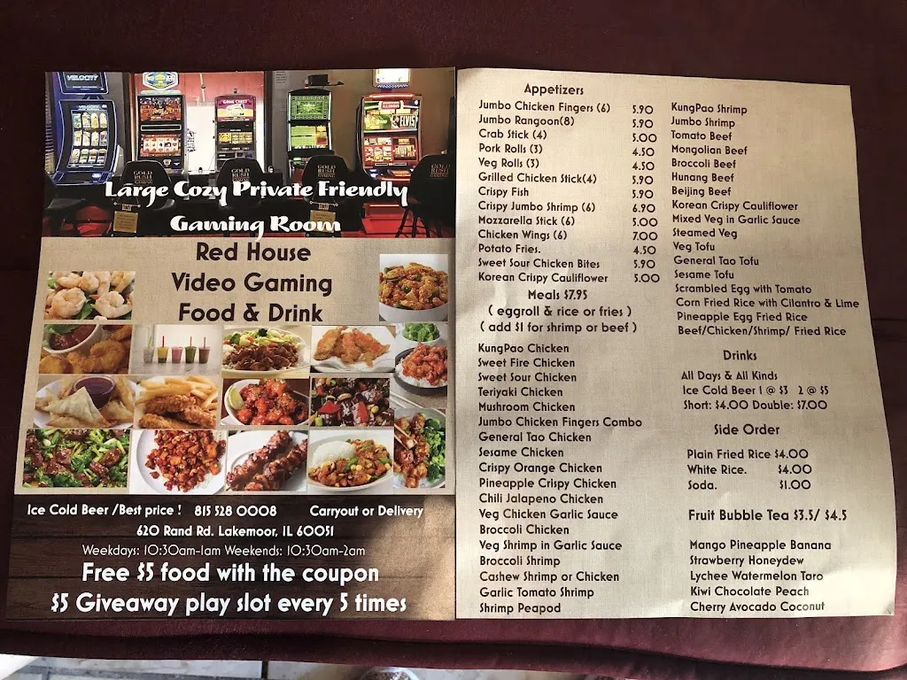 Menu_Red House_Lakemoor, IL_image_old_2