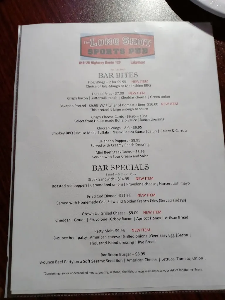 JessandGrim Augle_Long Shot Sports Pub_Lakemoor, IL_review