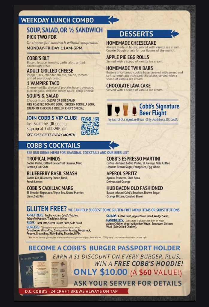 Menu_D.C. Cobb's_McHenry, IL_image_old_3