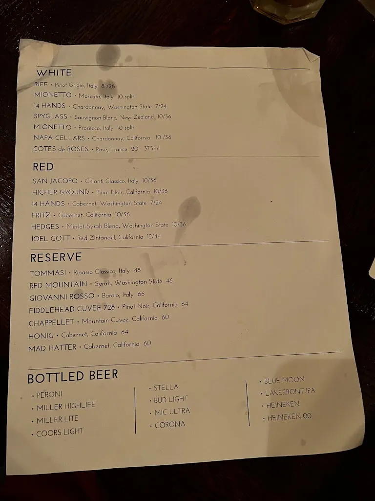 Menu_Bimbo's Italian Restaurant_McHenry, IL_image_old_3