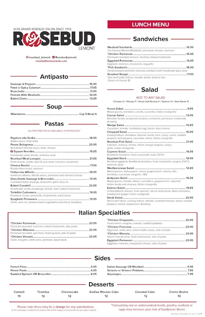 Menu_Rosebud Lemont_Lemont, IL_image_old_2