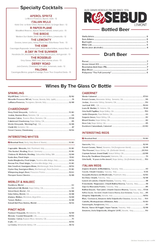 Menu_Rosebud Lemont_Lemont, IL_image_old_3