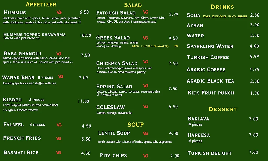 Menu_Damashkey Cuisine_Lindenhurst, IL_image_old_1