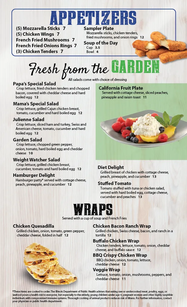 Menu_Mahomet Family Restaurant_Mahomet, IL_image_old_1