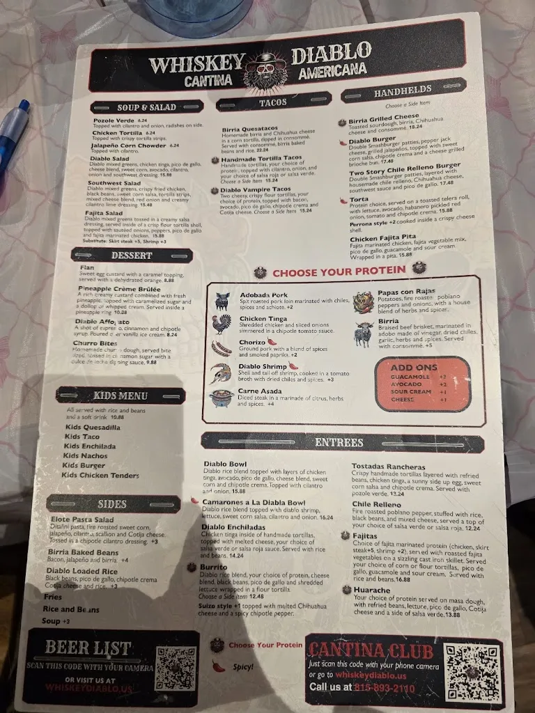 Menu_Whiskey Diablo_McHenry, IL_image_old_1