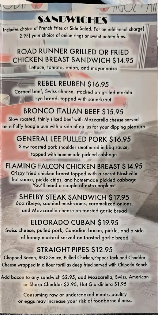 Menu_Aces Garage Bar & Grill_Minooka, IL_image_old_1