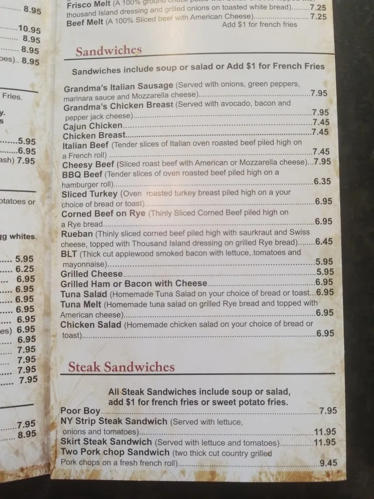 Menu_Grandma's Pancake House_Minooka, IL_image_old_3