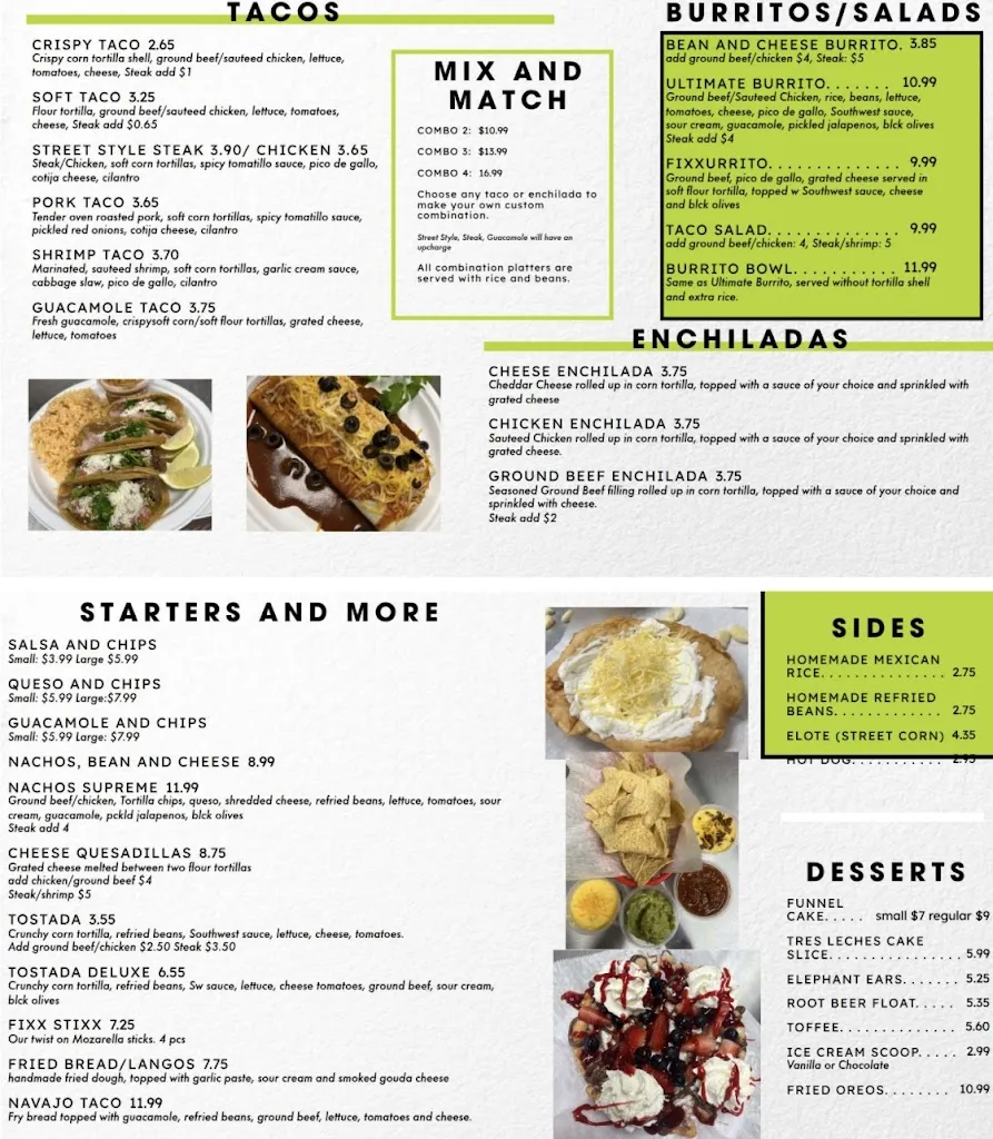 Menu_Taco Fixx_Minooka, IL_image_old_1