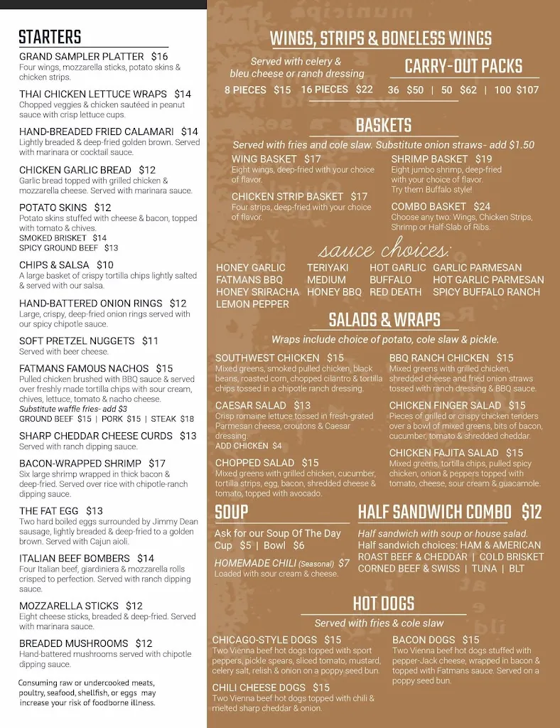Menu_Fatmans_Gurnee, IL_image_old_2