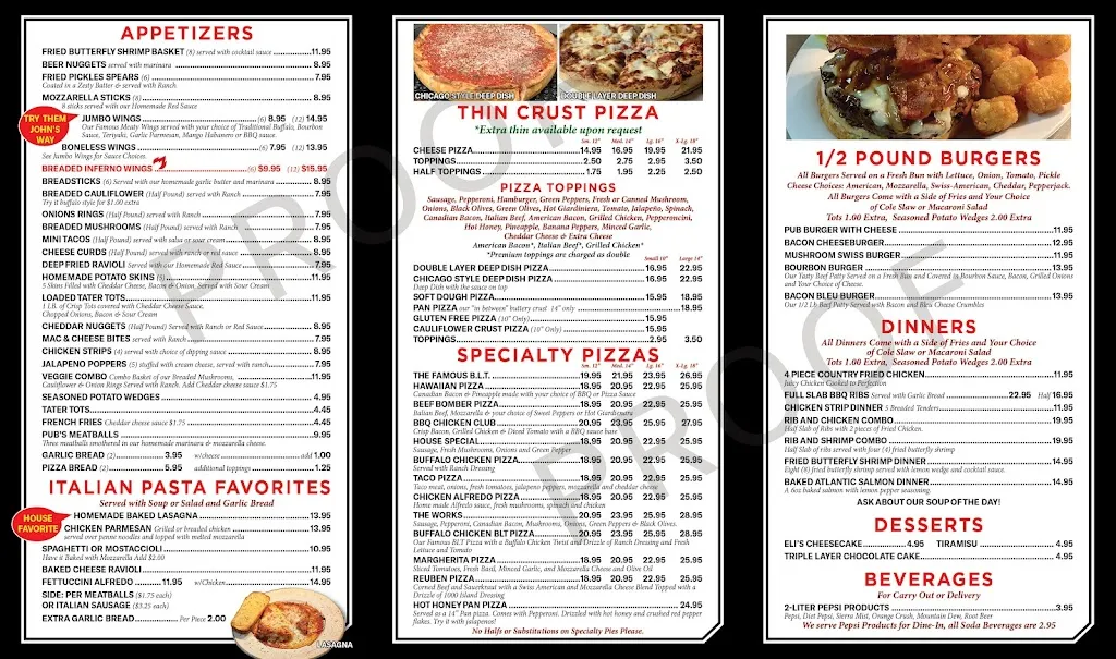 Menu_Fanella's Pizza & Pub_Ingleside, IL_image_old_1