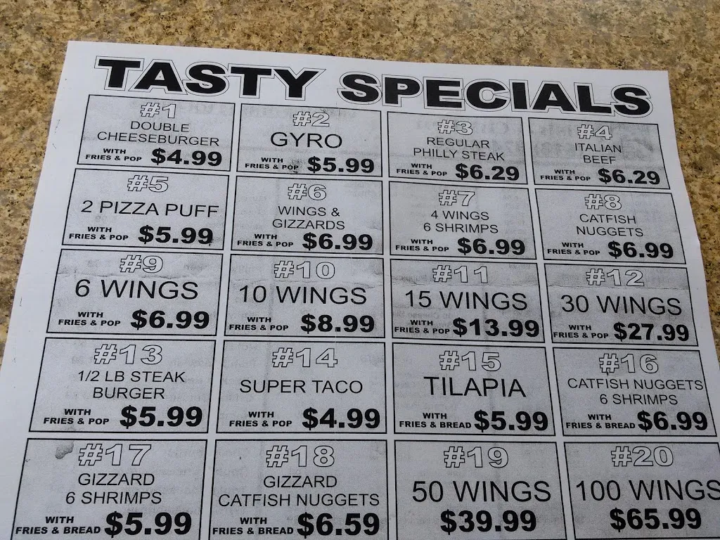 Menu_St Louis Fish & Chicken_Washington Park, IL_image_old_1