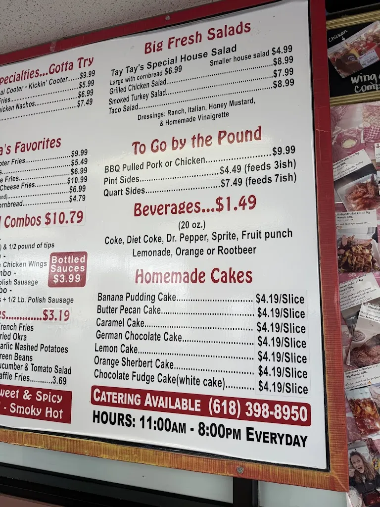 Menu_Big Mama's BBQ Express_East St Louis, IL_image_old_1