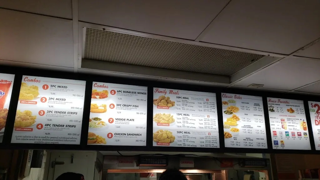 Menu_Church's Texas Chicken_Washington Park, IL_image_old_1
