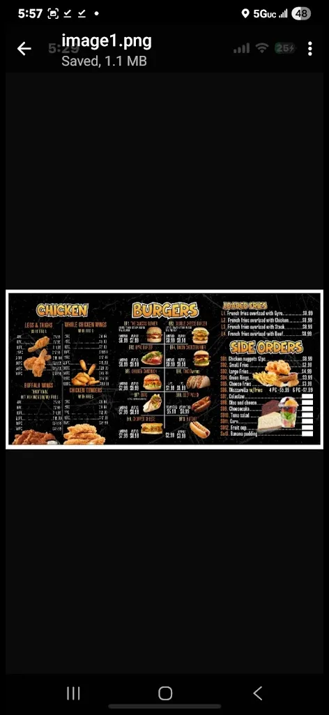 Menu_Paradise Food_Chicago, IL_image_old_3
